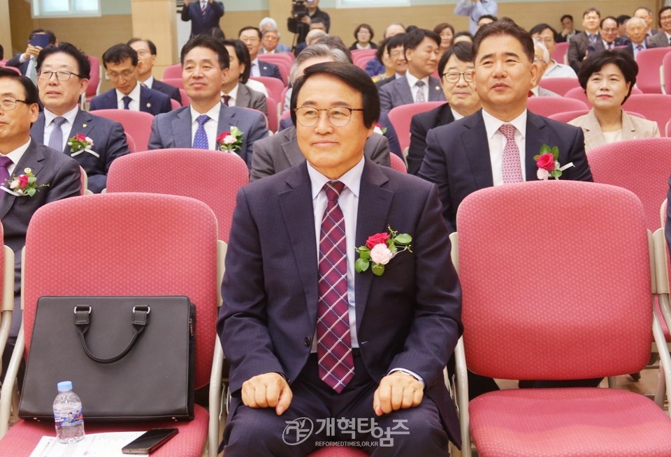 하재호 목사, 대전기독교연합회 제75대 대표회장 취임 감사예배 모습