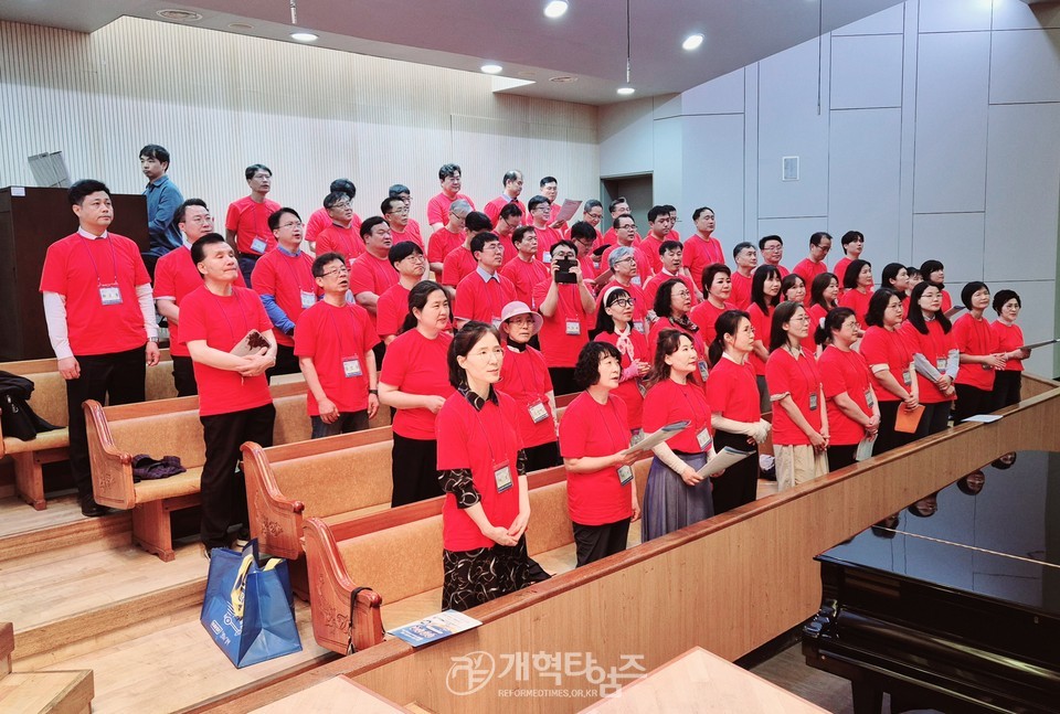 총신대신대원 총동창회 총신 개교 124주년 기념 제38회 홈커밍데이 및 정기총회 모습