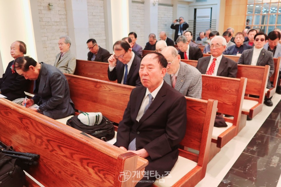 전국원로ㆍ은퇴장로회, 가정의달 감사예배 및 월례회ㆍ임원회 모습