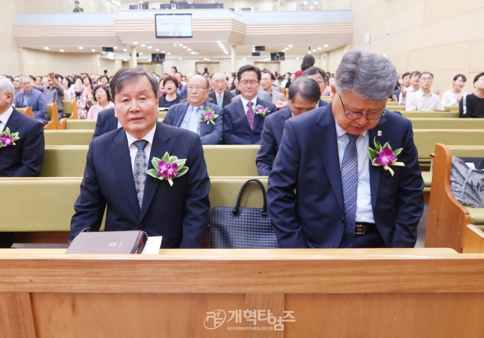 부산노회 200회기 기념 감사예배 모습