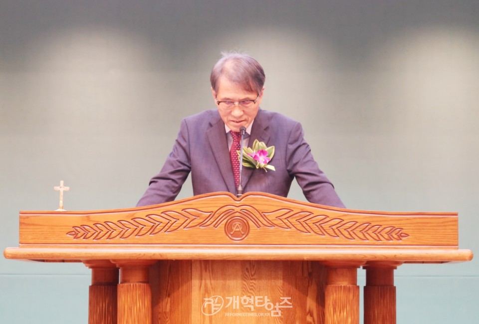 부산노회 200회기 기념 감사예배 모습