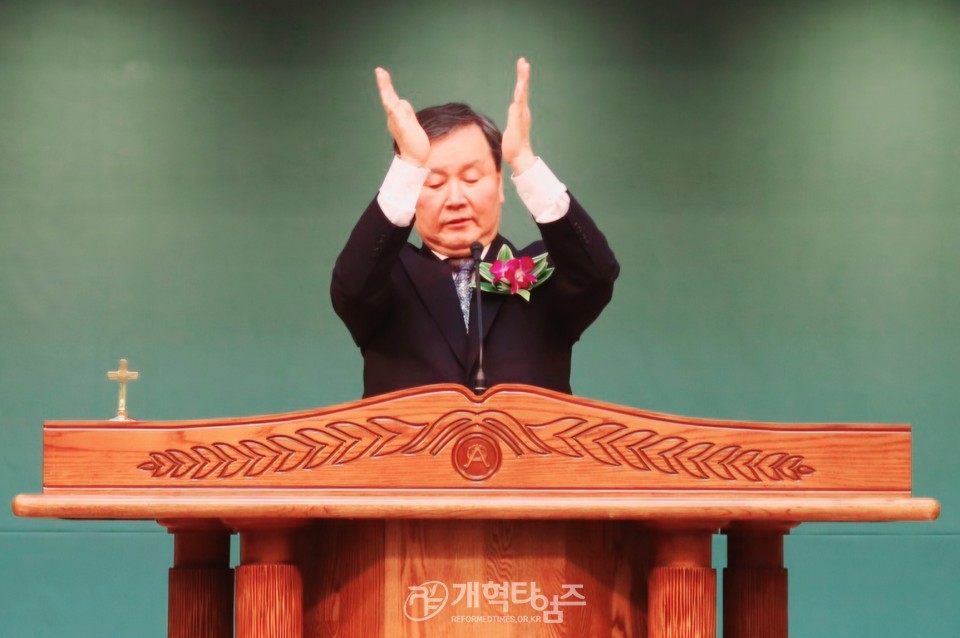 부산노회 200회기 기념 감사예배 모습
