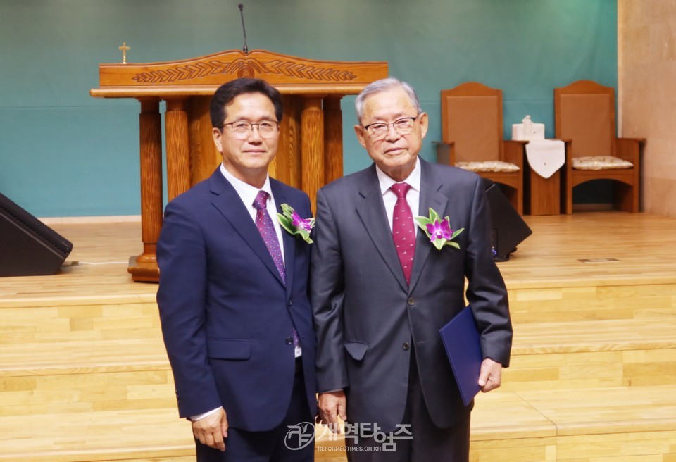 부산노회 200회기 기념 감사예배 모습