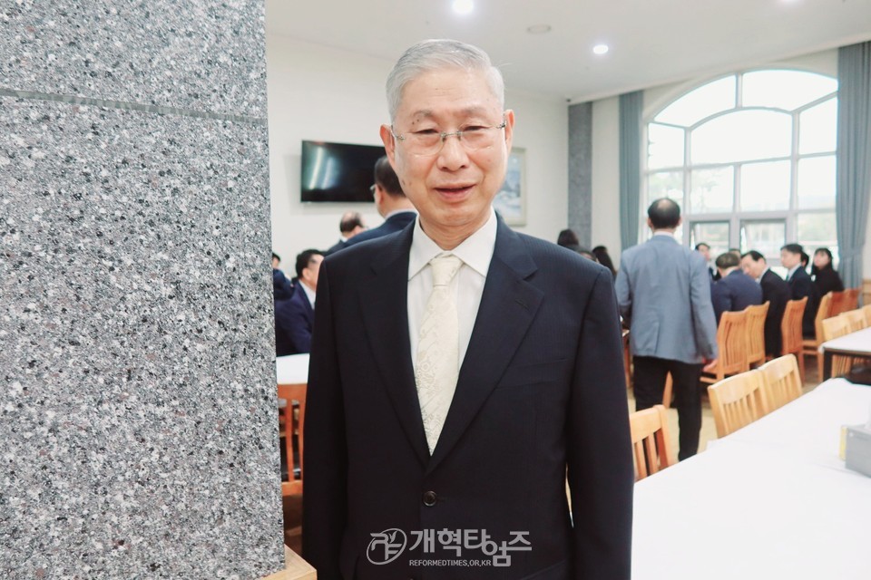 광주중앙교회 원로 목사 故 한기승 목사 장례식장 모습