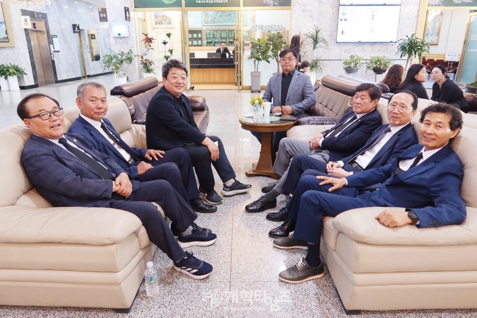 광주중앙교회 원로 목사 故 한기승 목사 장례식장 모습