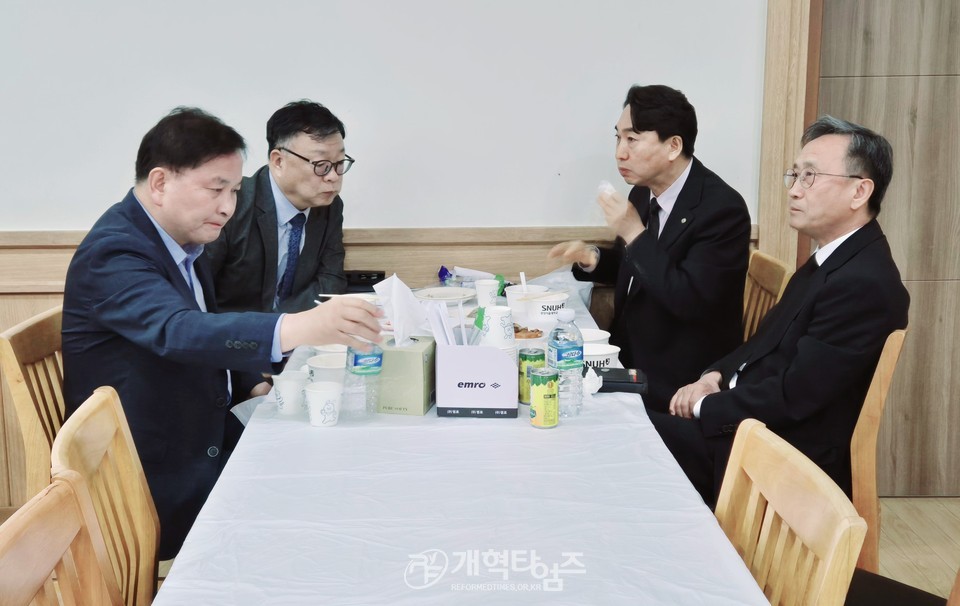 광주중앙교회 원로 목사 故 한기승 목사 장례식장 모습