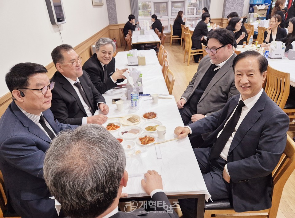 광주중앙교회 원로 목사 故 한기승 목사 장례식장 모습