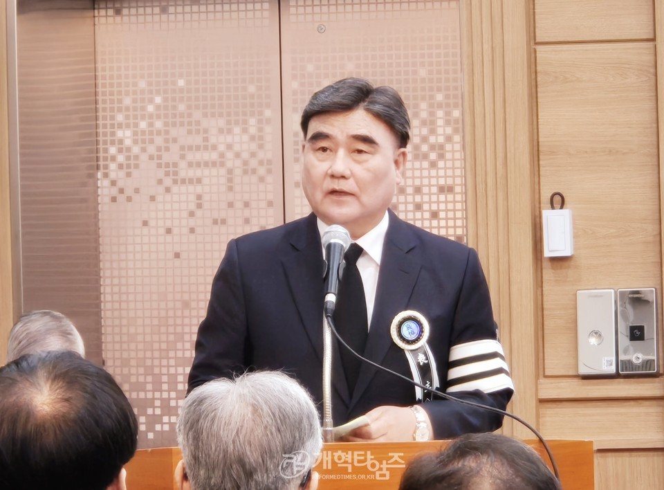 광주중앙교회 故 한기승 원로 목사, 천국환송예배 모습