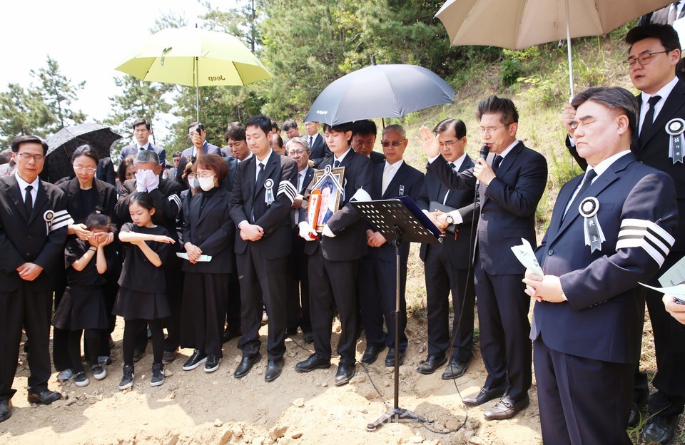 광주중앙교회 故 한기승 원로 목사, 천국환송예배 모습