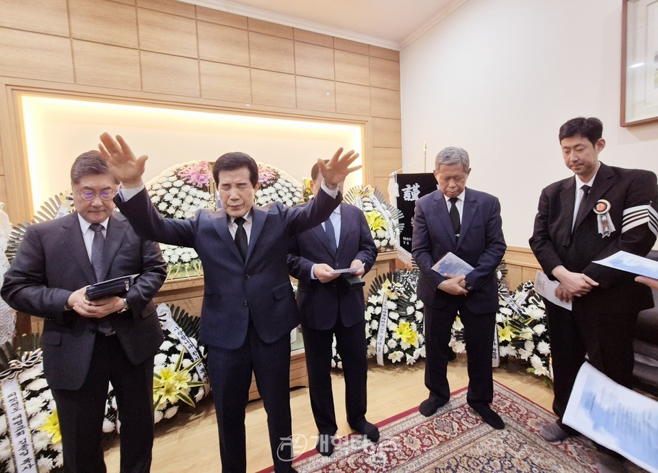 광주중앙교회 故 한기승 원로 목사, 천국환송예배 모습