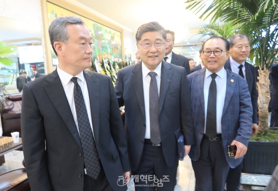 광주중앙교회 故 한기승 원로 목사, 전국호남협 위로예배 모습