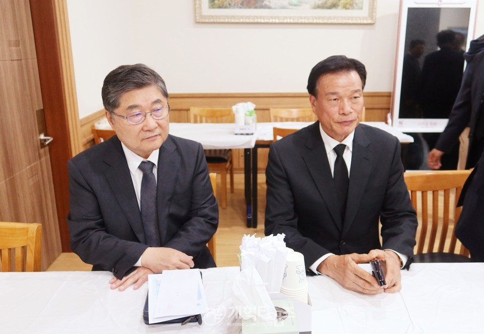광주중앙교회 故 한기승 원로 목사, 전국호남협 위로예배 모습