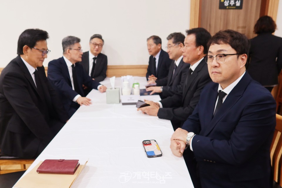 광주중앙교회 故 한기승 원로 목사, 전국호남협 위로예배 모습