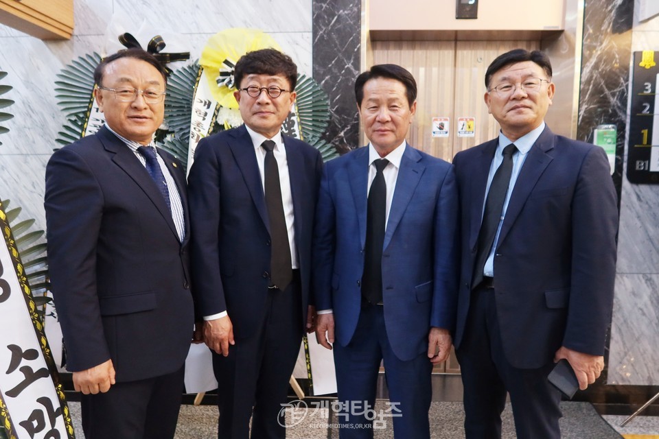 광주중앙교회 故 한기승 원로 목사, 전국호남협 위로예배 모습