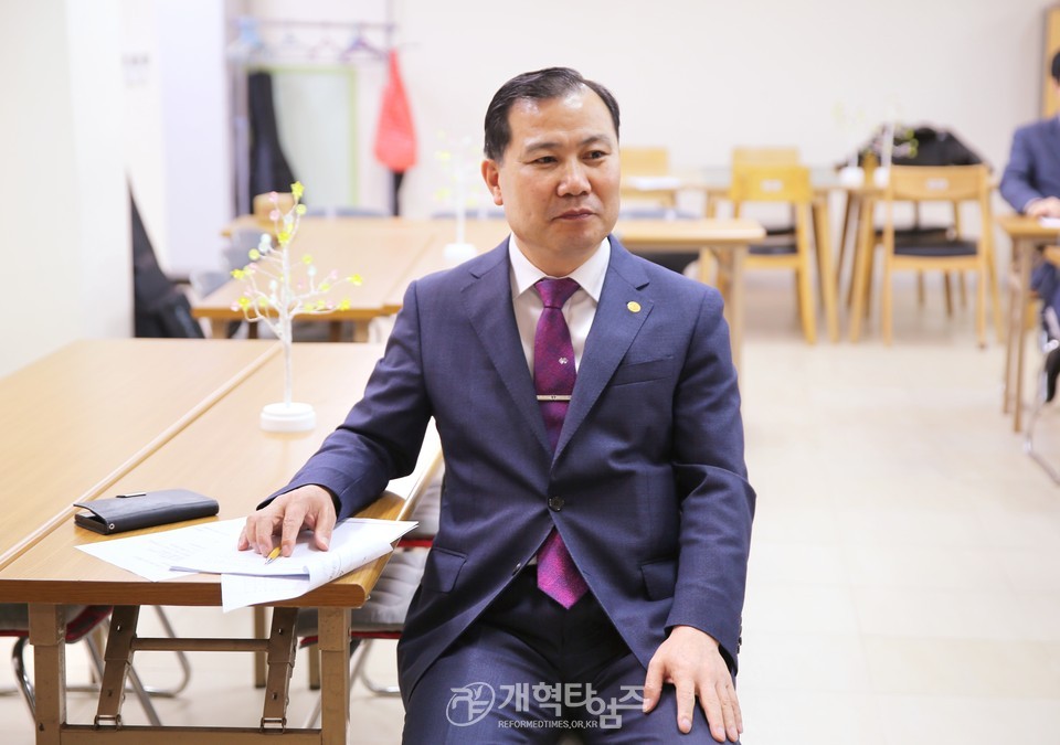 수도권협의회, 전국주교 제71회 수석부회장 단독 후보 양우식 장로 추대 모습