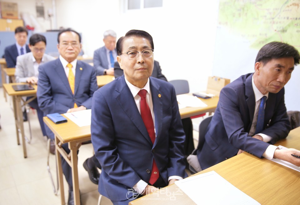 수도권협의회, 전국주교 제71회 수석부회장 단독 후보 양우식 장로 추대 모습