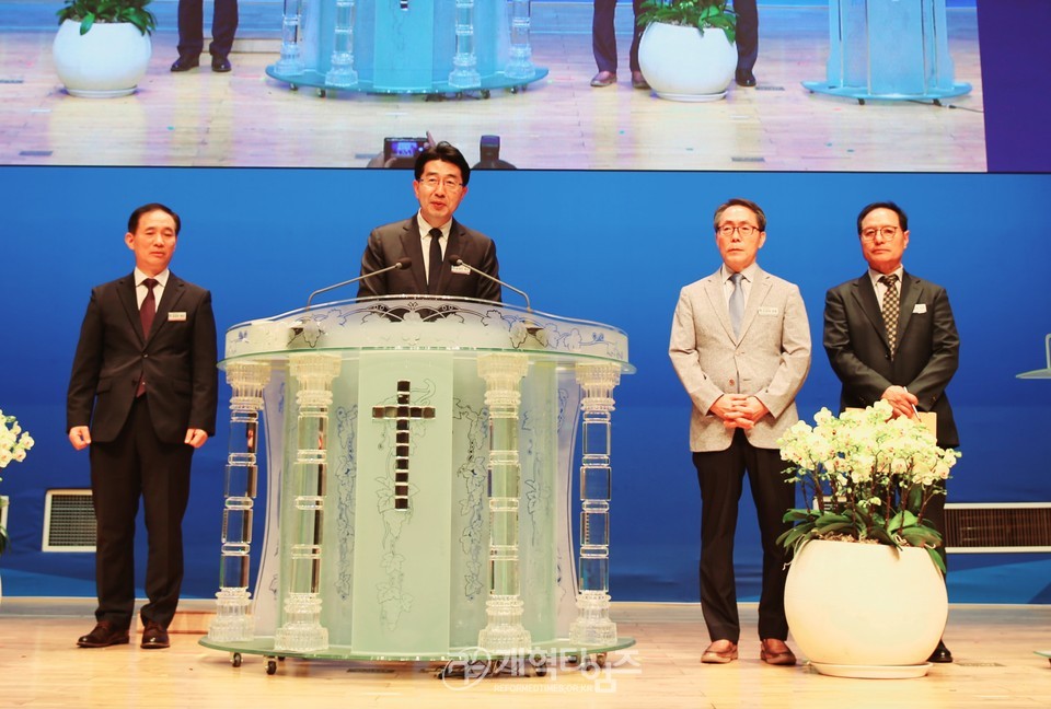 서북협의회, 42노회장 증경회장.임원연석회의 모습