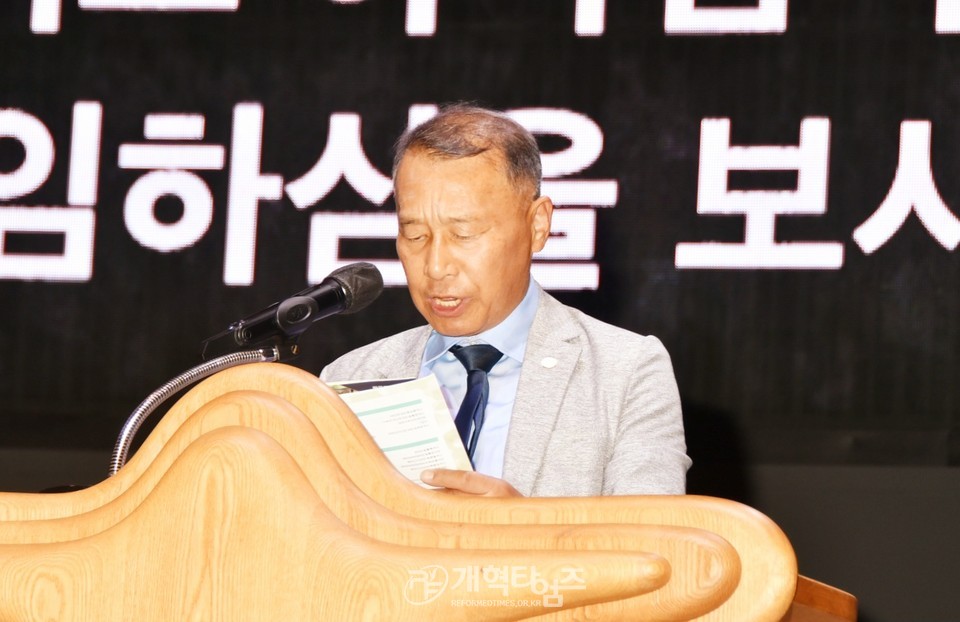 전국남전도회, 육군 훈련소 훈련병 진중세례식 모습