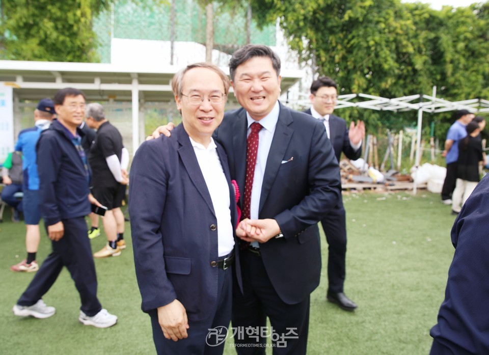 제55회기 서울ㆍ서북지역장로회 체육대회 모습