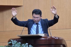 재경충청장로회 회원 부부 수련회 모습