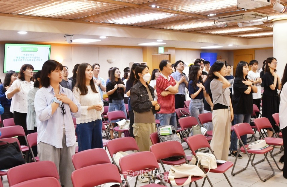 서울강남주교연합회, 2025년 여름성경학교 교사강습회 모습