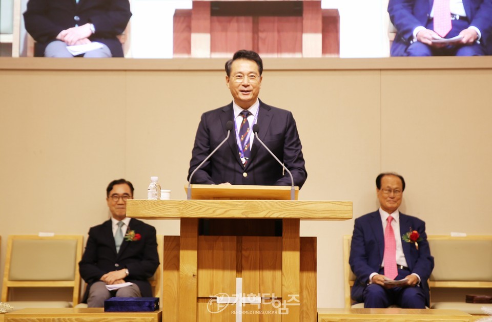 GMS 이사장 양대식 목사 출판기념회 모습