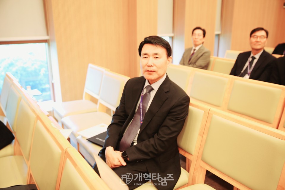 GMS 이사장 양대식 목사 출판기념회 모습