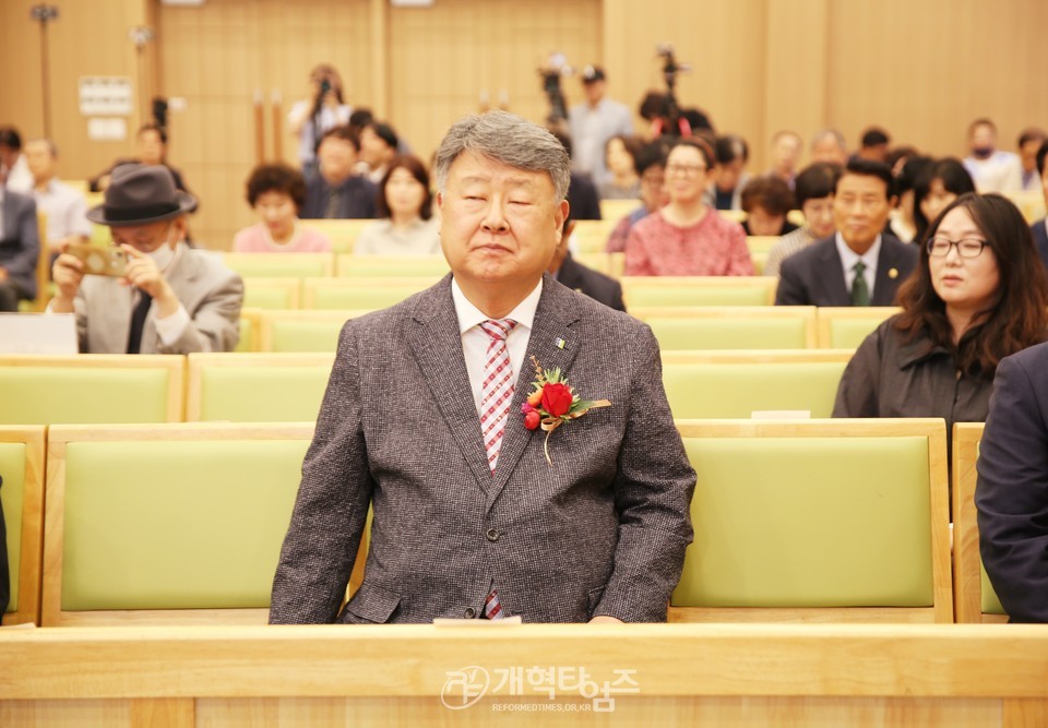 GMS 이사장 양대식 목사 출판기념회 모습