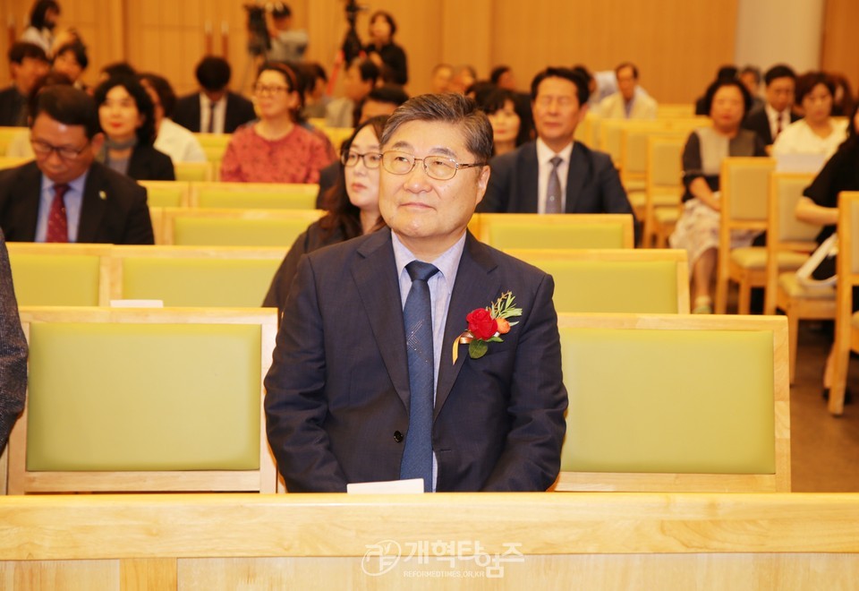 GMS 이사장 양대식 목사 출판기념회 모습