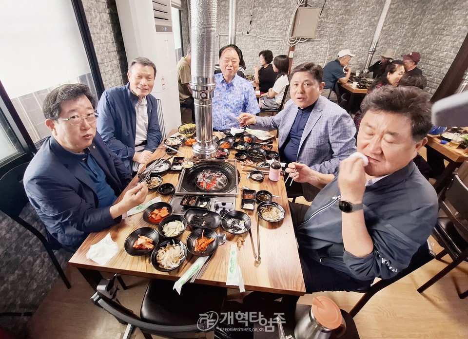서울ㆍ서북지역장로회, 증경 회장 초청 야외 친교회 모습