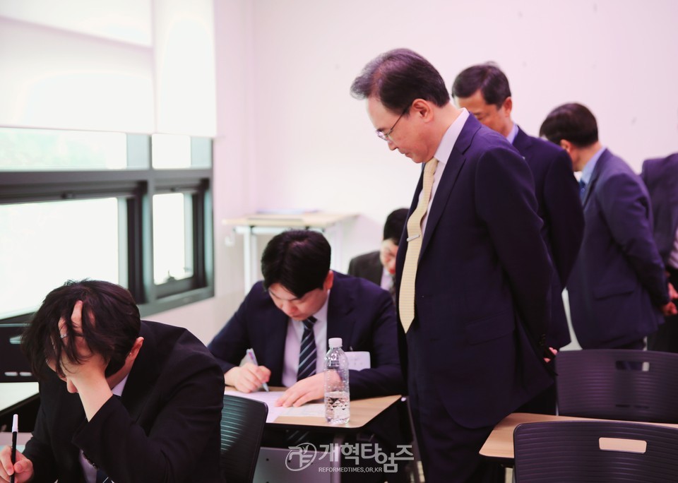 총회 고시부, 2025년도 강도사 고시 모습
