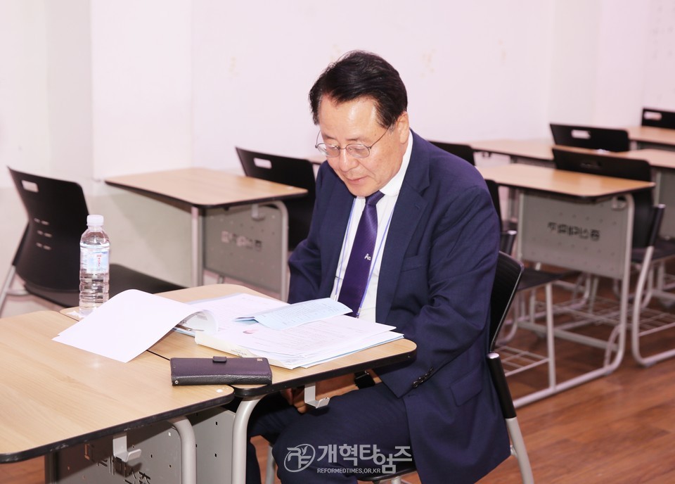 총회 고시부, 2025년도 강도사 고시 모습