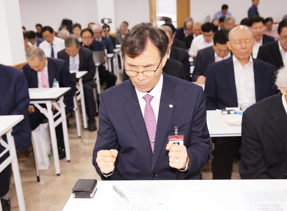 서울ㆍ서북지역장로회 6월 월례회 모습