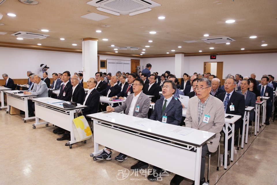 서울ㆍ서북지역장로회 6월 월례회 모습