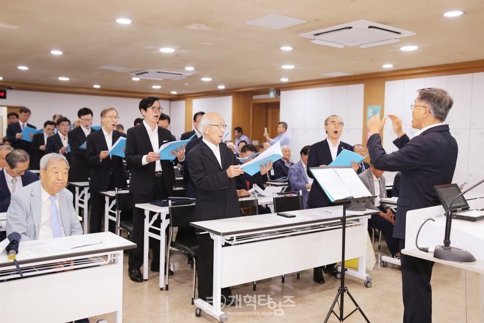 서울ㆍ서북지역장로회 6월 월례회 모습