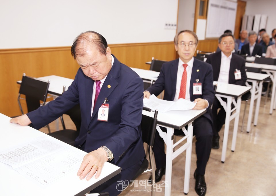 서울ㆍ서북지역장로회 6월 월례회 모습