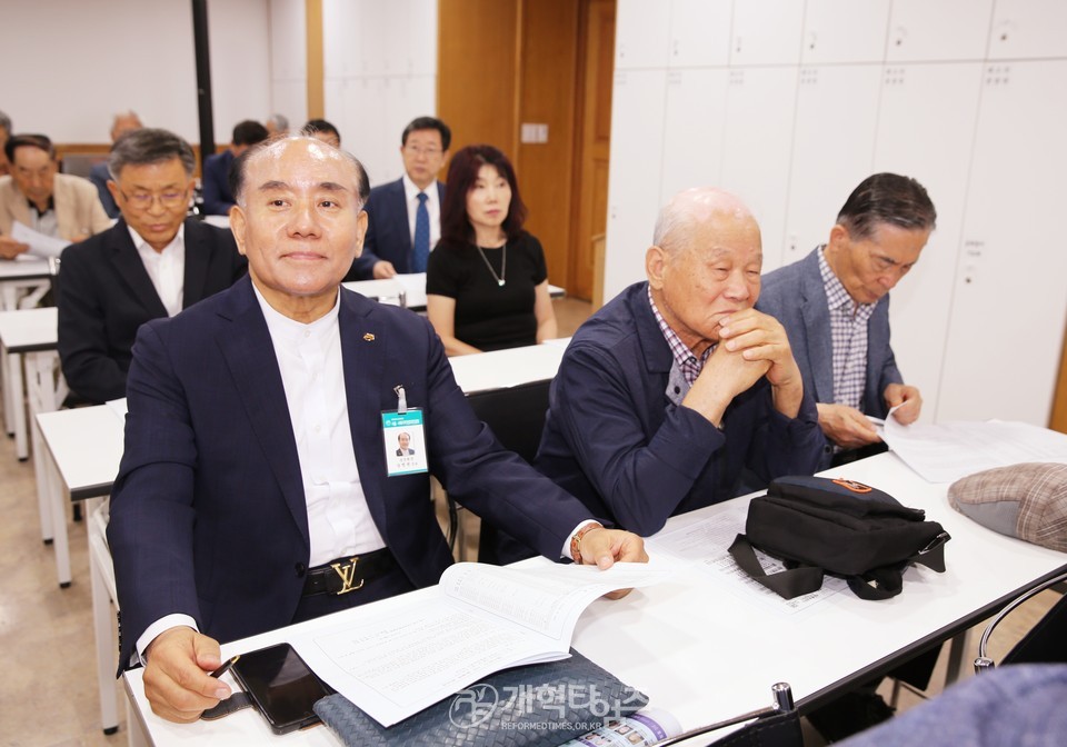 서울ㆍ서북지역장로회 6월 월례회 모습