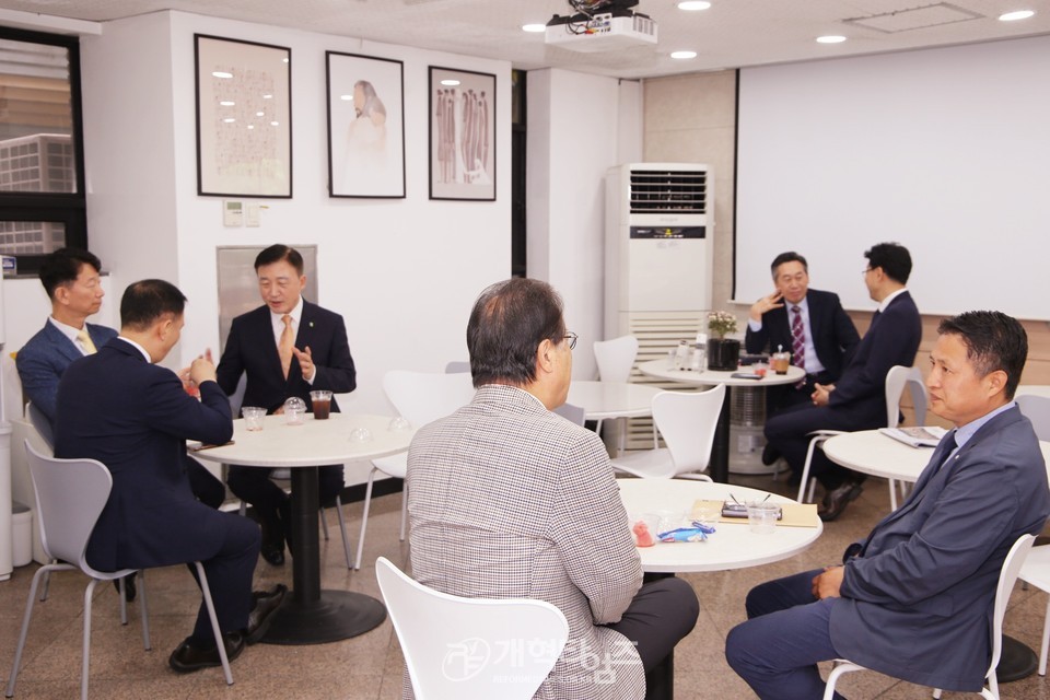 서북협의회, 제37회기 실무회장.임원연석회의 모습