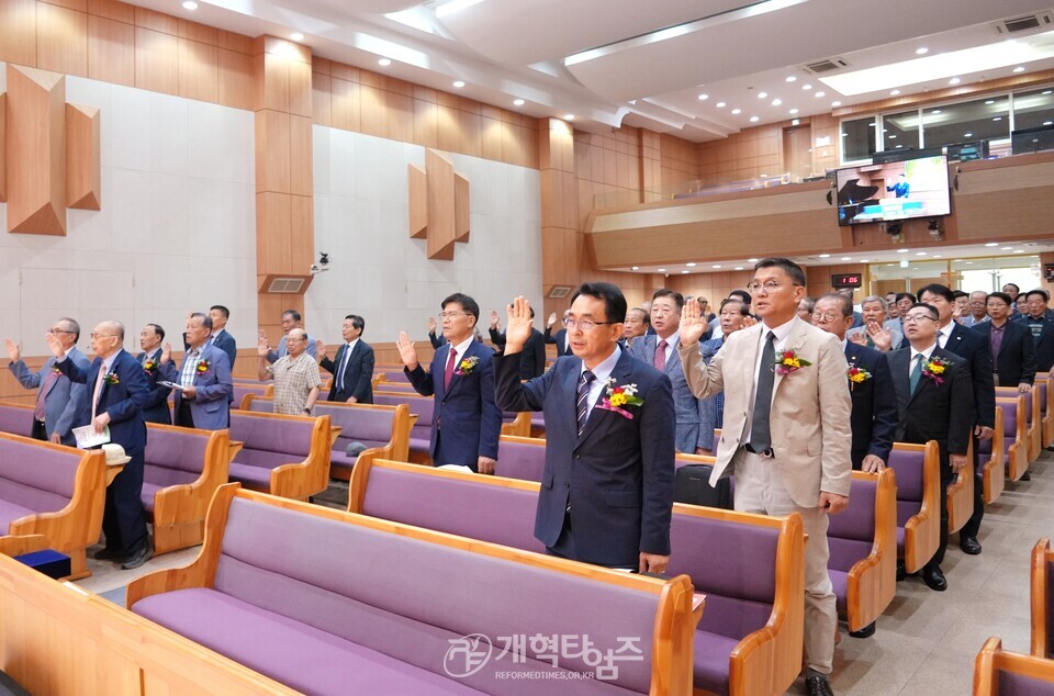 영ㆍ호남남전도협의회 제3회 정기총회 모습
