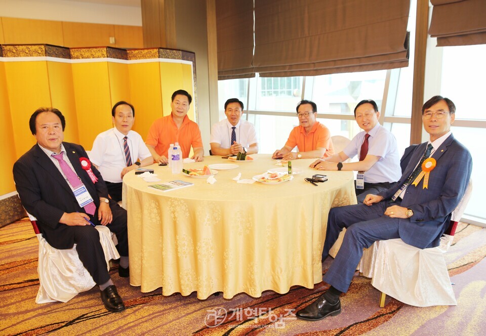 제54회기 전국장로회 하기부부수련회 폐회 모습