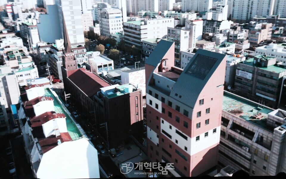 대한교회 센터위드 개관식 모습