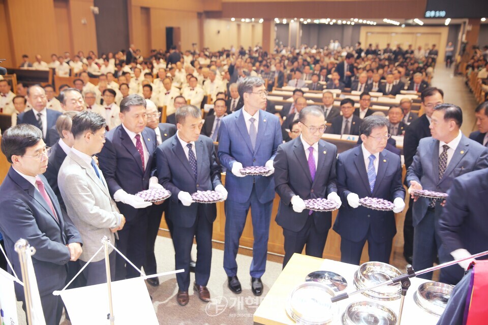 한장총 제17회 한국장로교의 날 모습