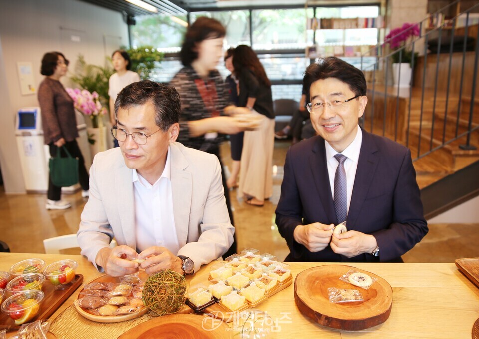 대한교회, 서울형 키즈카페 개관식 모습