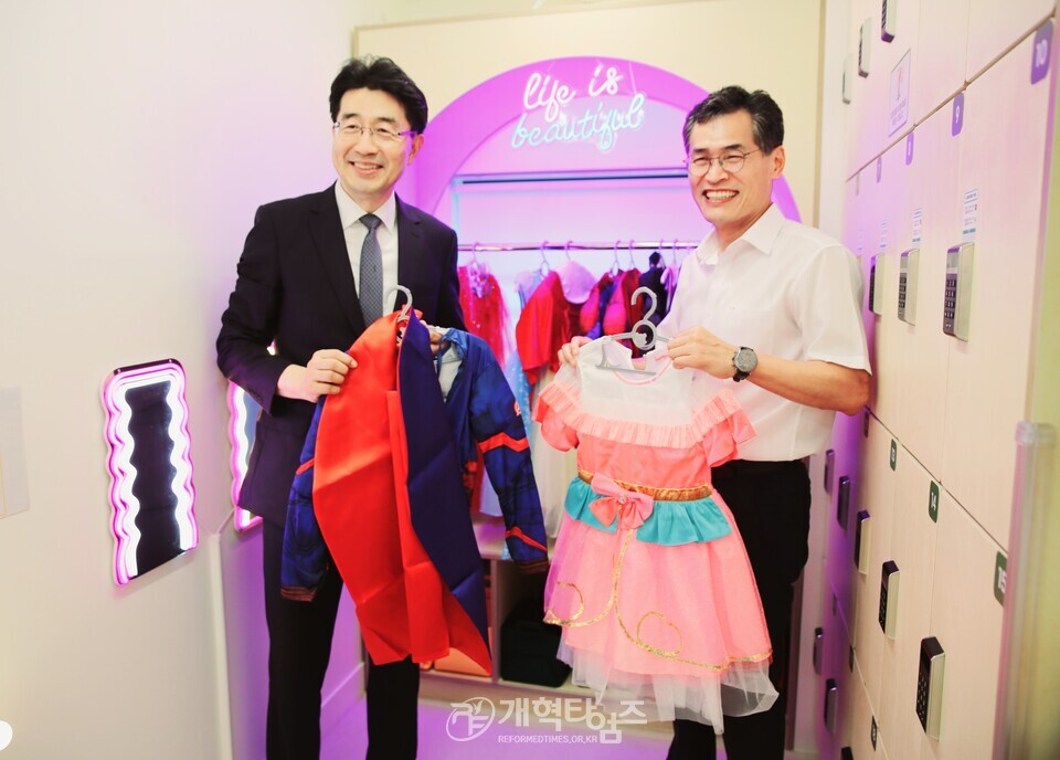 대한교회, 서울형 키즈카페 개관식 모습