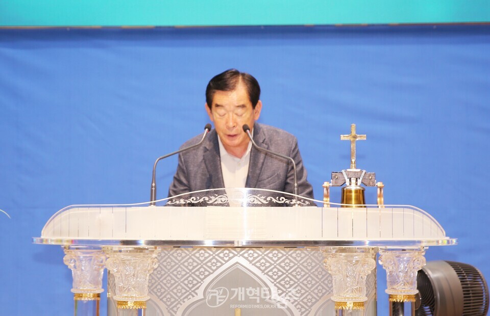 선한장로회, 농촌 선교를 위한 도농상생 농산물 사랑의 나눔 행사 모습