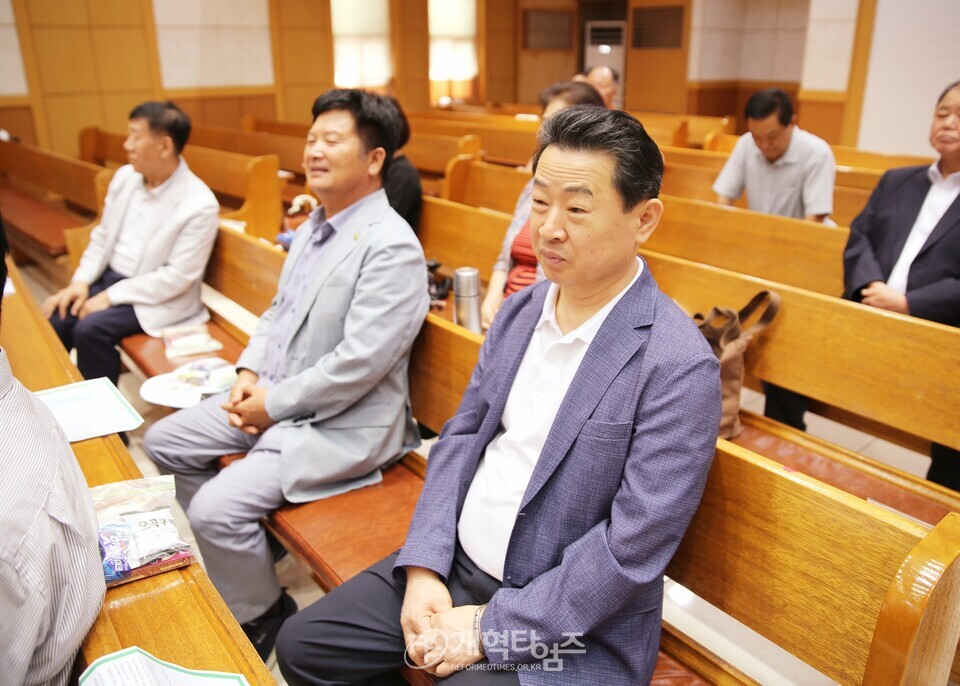 선한장로회, 농촌 선교를 위한 도농상생 농산물 사랑의 나눔 행사 모습
