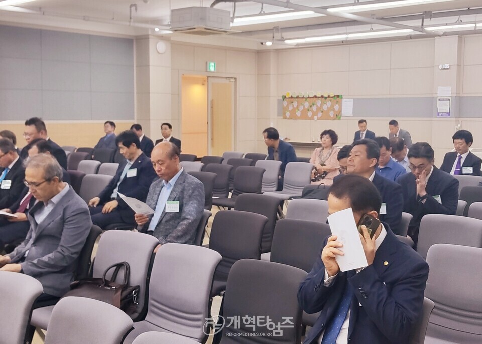 전국주일학교연합회 공천위원회 모습