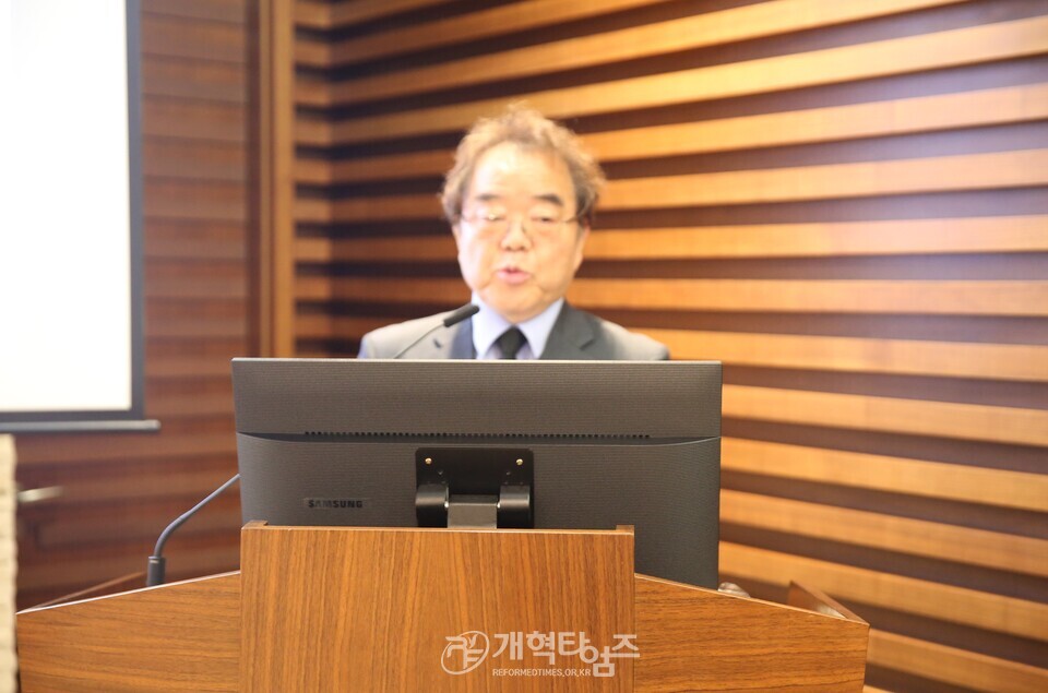故 양성수 장로 장례식장 조문 모습