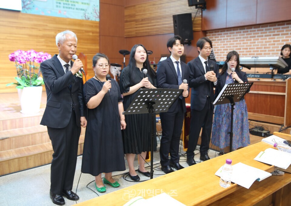 서울.서북지역남전도회 정기총회 모습