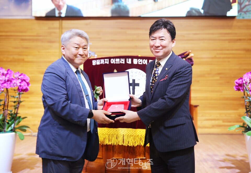서울.서북지역남전도회 정기총회 모습
